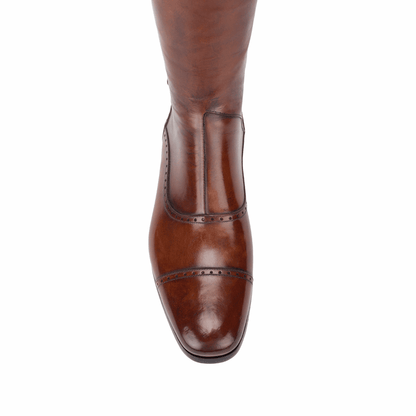 Alberto Fasciani Brown Standard Riding Boot - 33202BR [40 - 46]