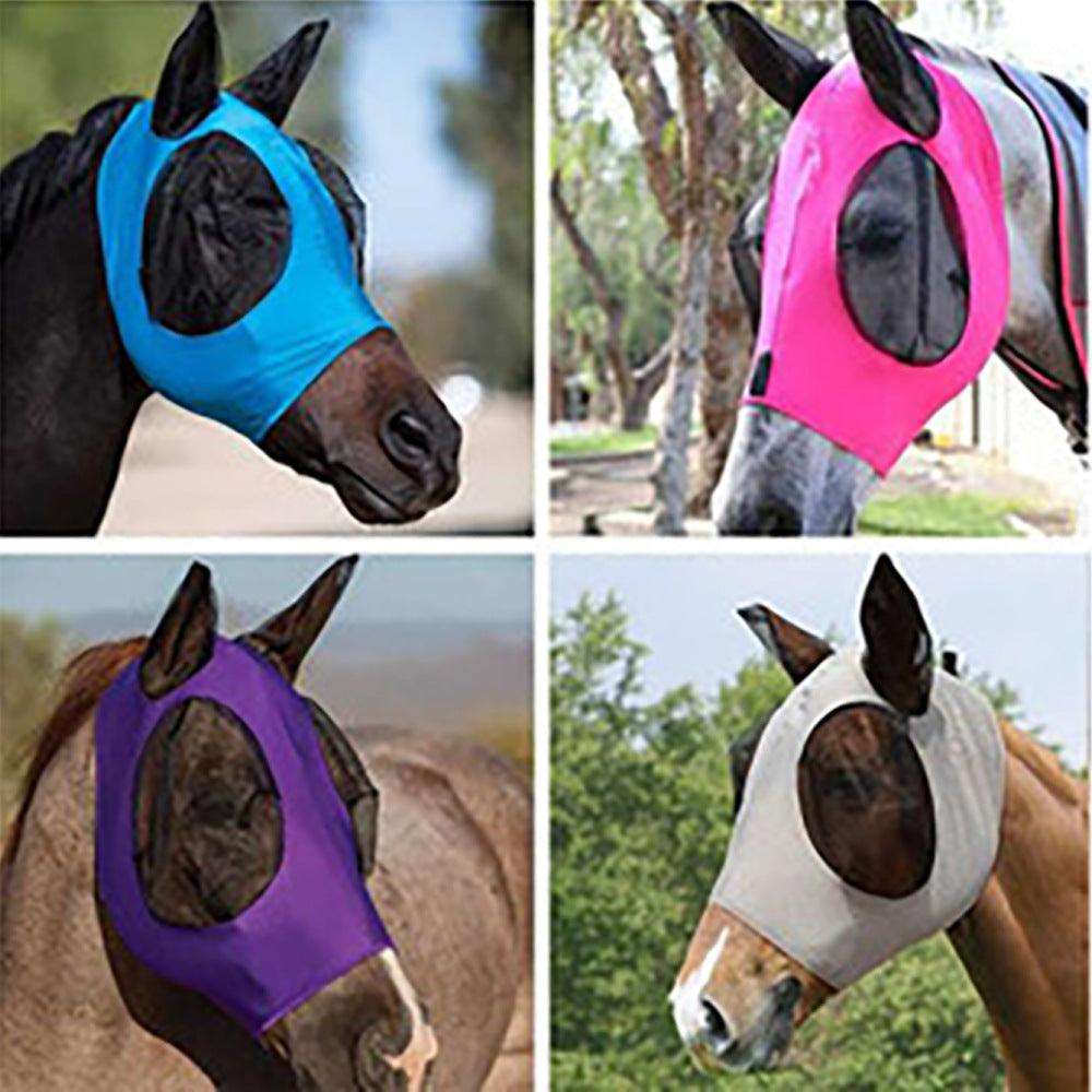 Equimap Horse Face Equestrian Universal Mosquito Cover - Equimap