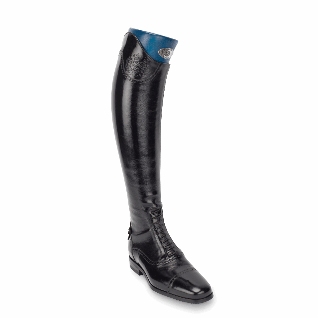 Alberto Fasciani Black Standard Riding Boot - 33604B [40 - 46]