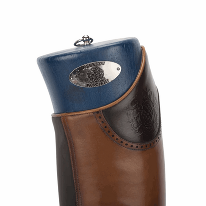 Alberto Fasciani Brown Standard Riding Boot - 33604BR [40 - 46]