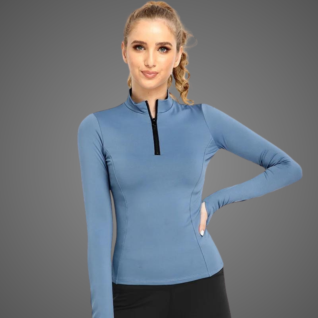 Equimap Summer Equestrian Sports T-Shirt Long Sleeve for Women