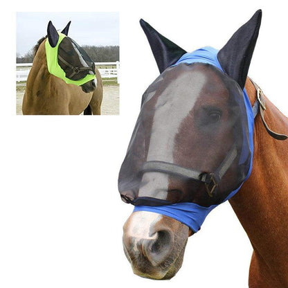 Equimap Mosquito Proof Horse Mask In Summer - Equimap