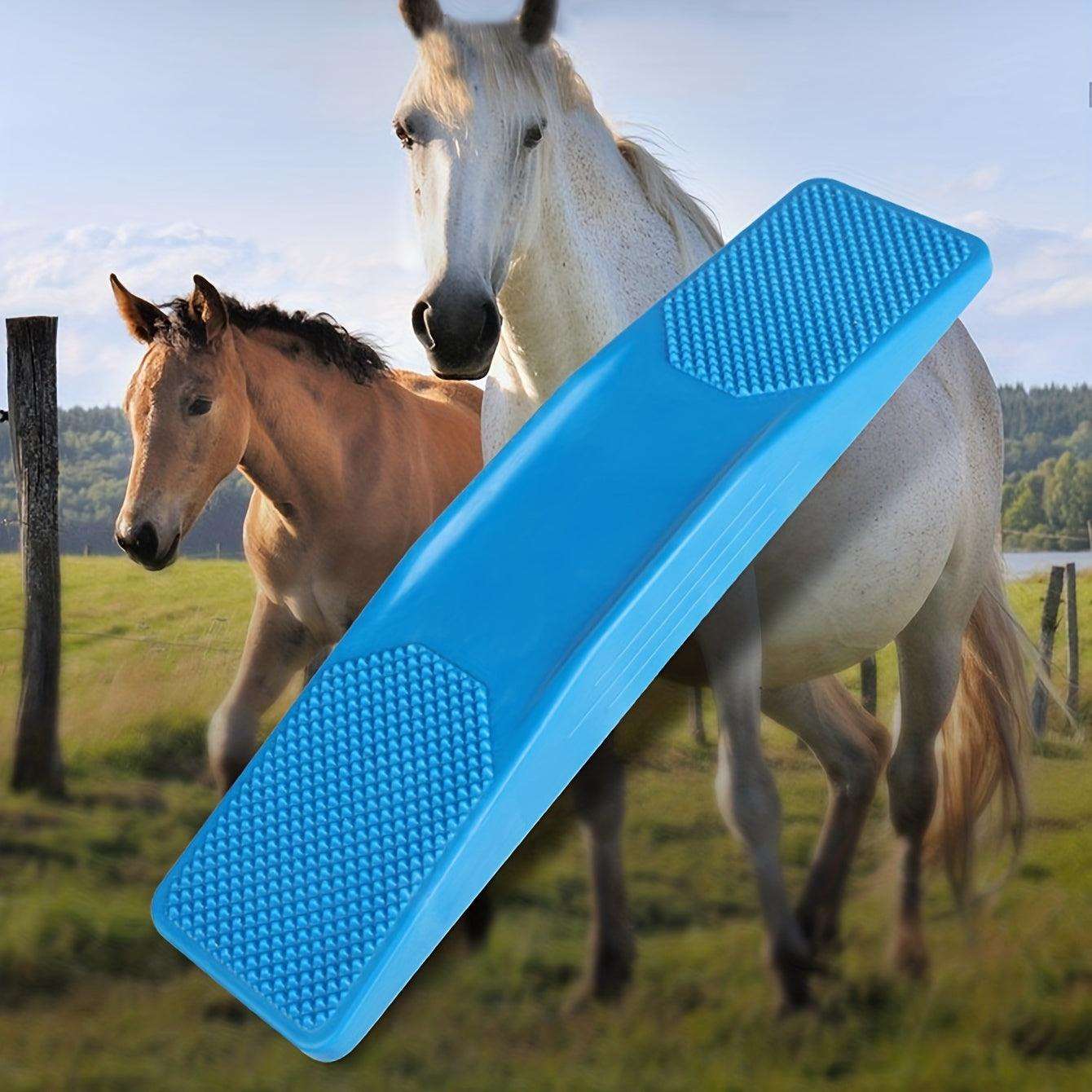 Equimap GroomPro: Multifunctional Horse Grooming Brush for Massage and Hair Care - Equimap