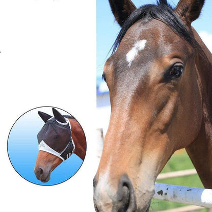 Equimap Anti-mosquito And Anti-flying Horse Face Mask - Equimap