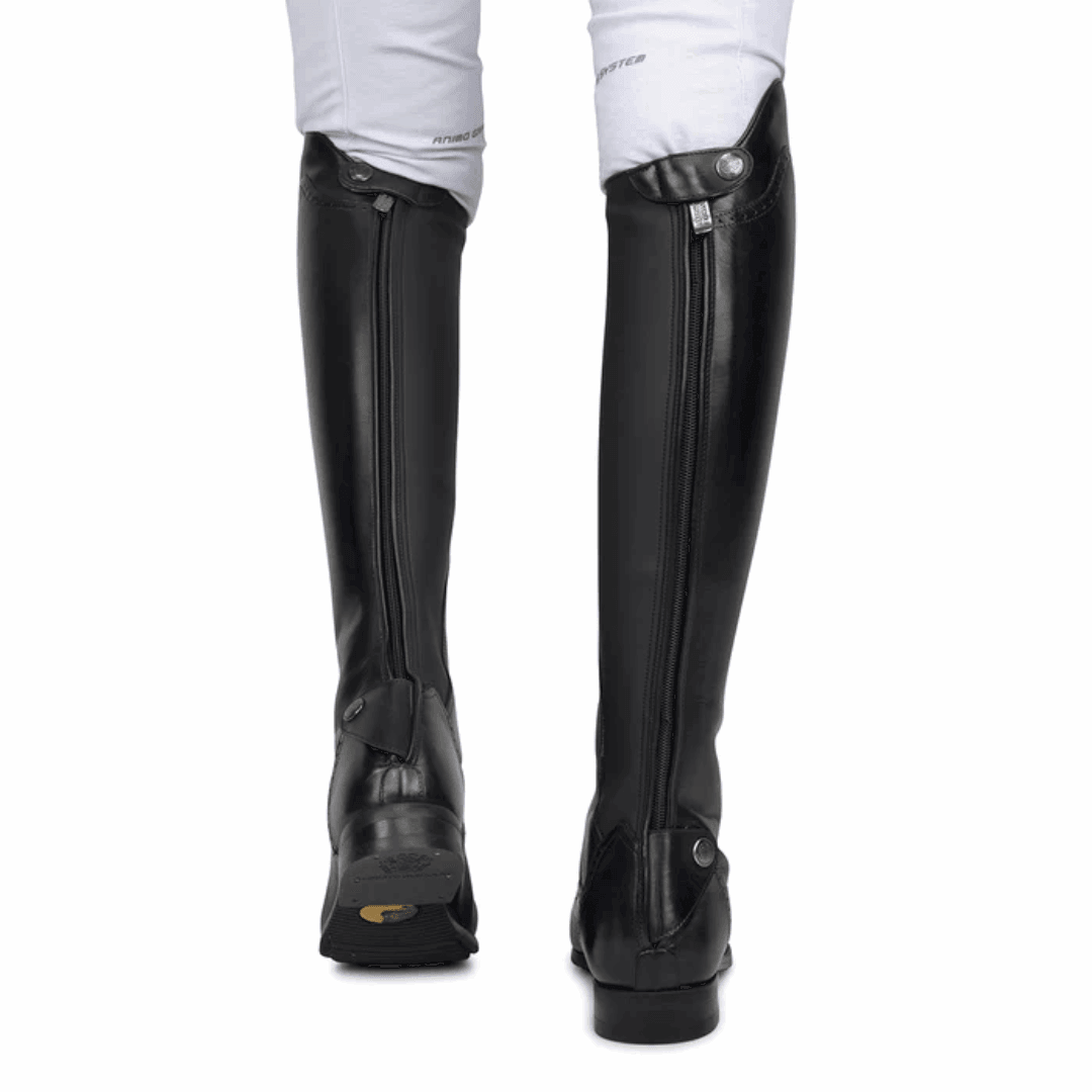 Alberto Fasciani Black Standard Riding Boot - 33202B [34 - 39]