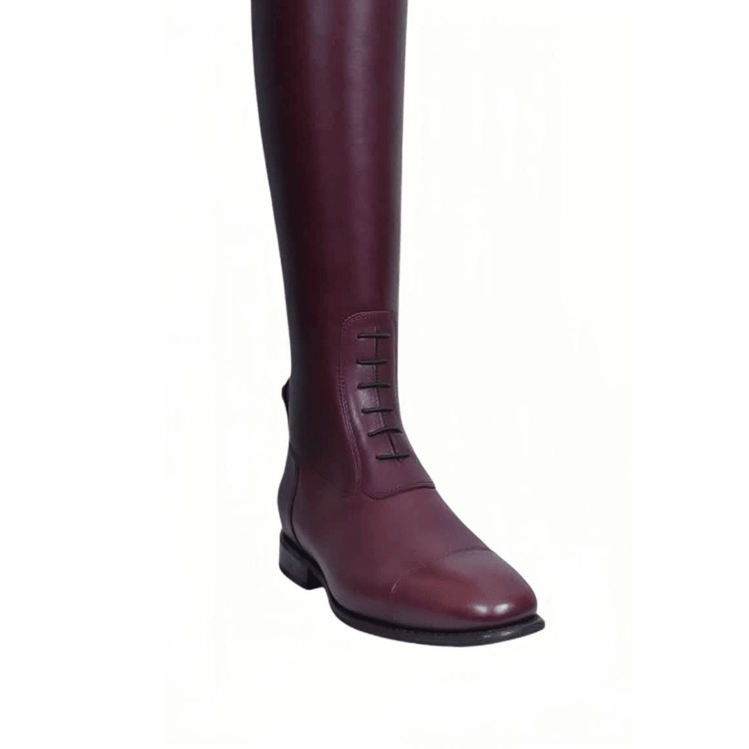 Oan Virgo Show Jumping Boots - Burgundy - Equimap