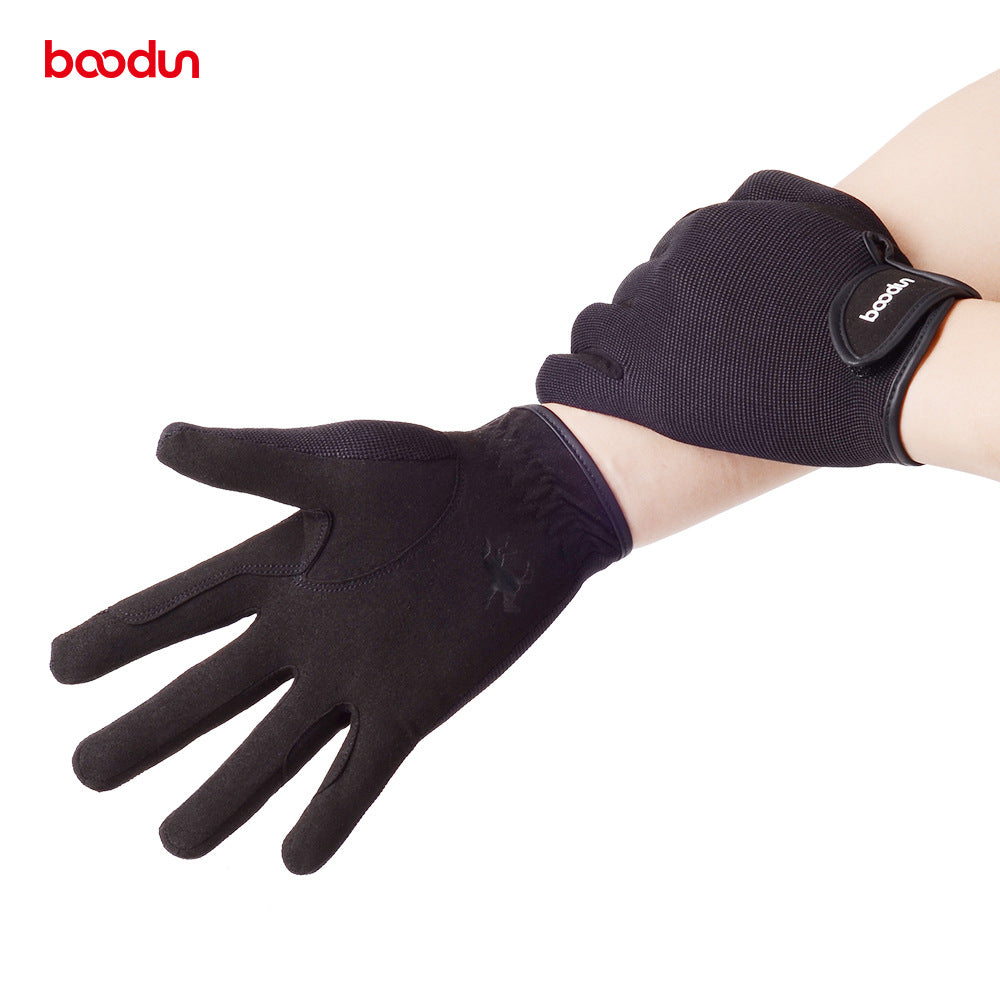 Boodun 1075 New Riding Gloves Wear-Resistant Non-Slip For Equestrian