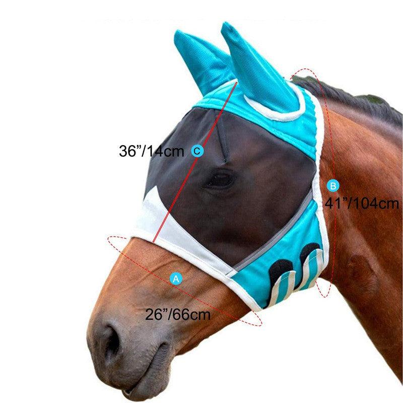 Equimap Anti-mosquito And Anti-flying Horse Face Mask - Equimap