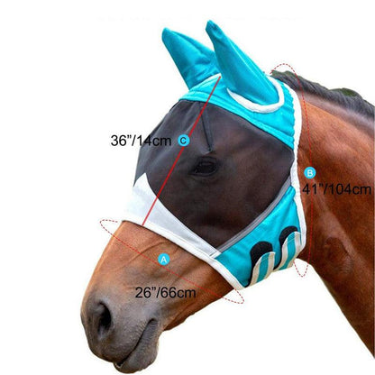 Equimap Anti-mosquito And Anti-flying Horse Face Mask - Equimap