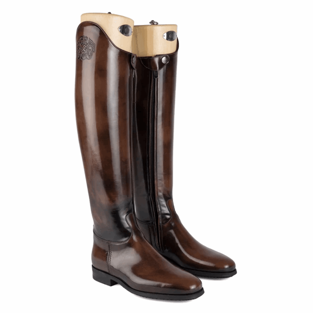 Alberto Fasciani Dressage B2 Picasso Shiny Brown Boot [40 - 46]