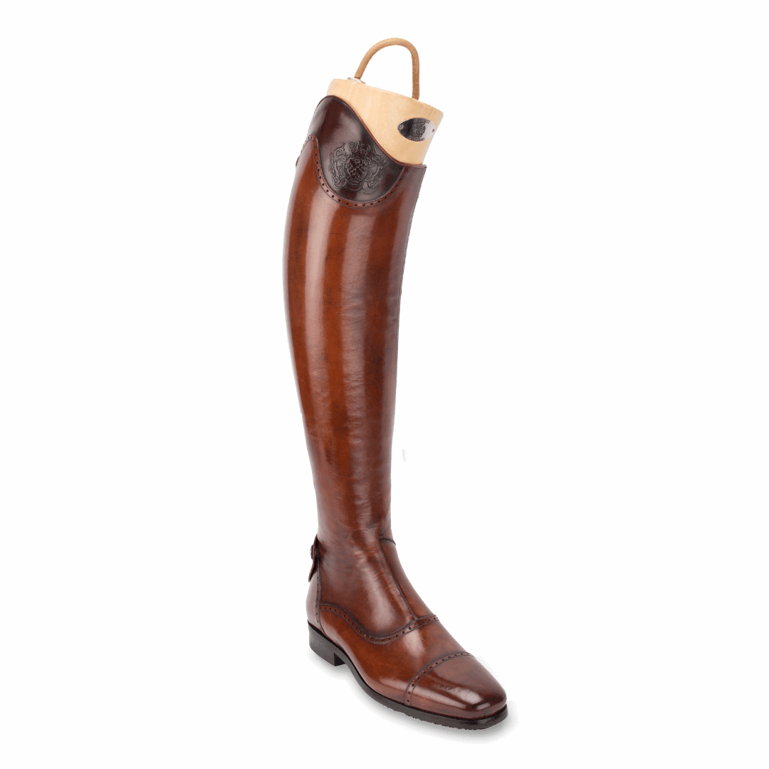 Alberto Fasciani Brown Standard Riding Boot - 33202BR [34 - 39]