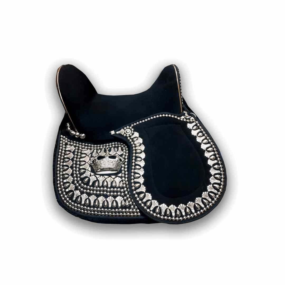 Kheel Masr Black Saddle Medal Embroidery Handmade Saddle