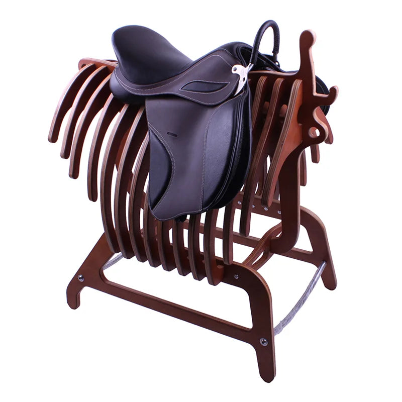 Cavassion Equestrian Saddle Woodiness Frame laying Equine Saddle