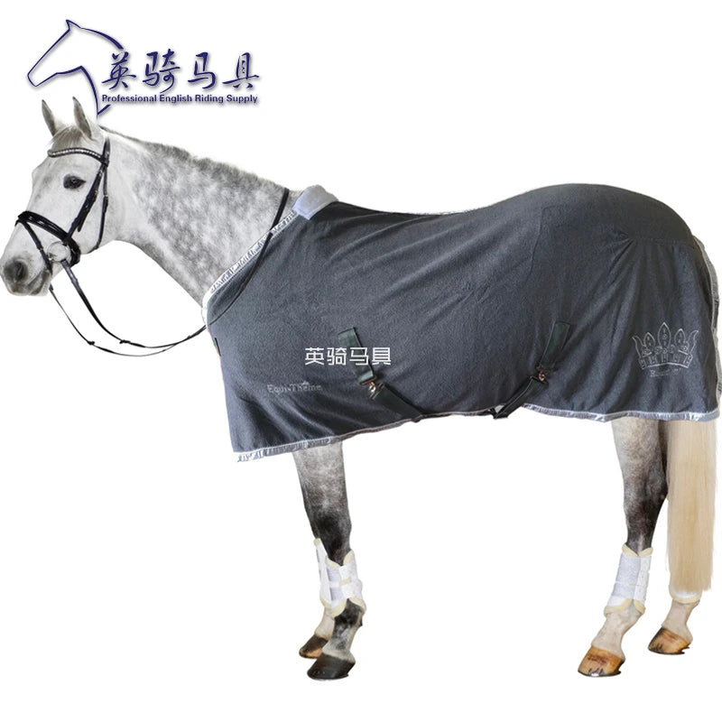 British Horse Blanket Polar Fleece Warm Moisture Wicking Horse Blanket Horse Rugs Caparison