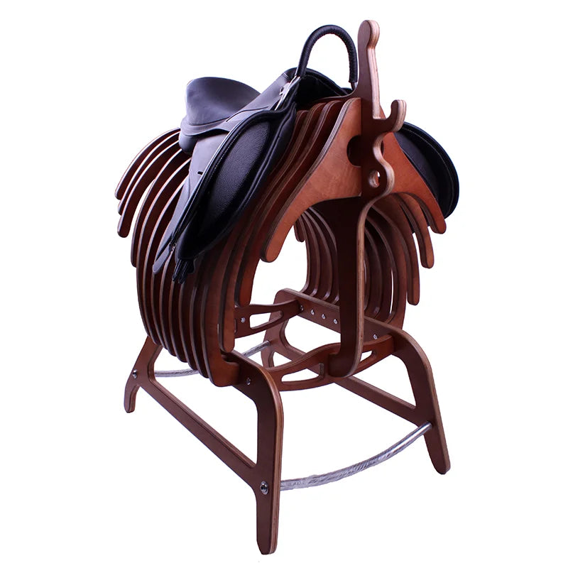 Cavassion Equestrian Saddle Woodiness Frame laying Equine Saddle