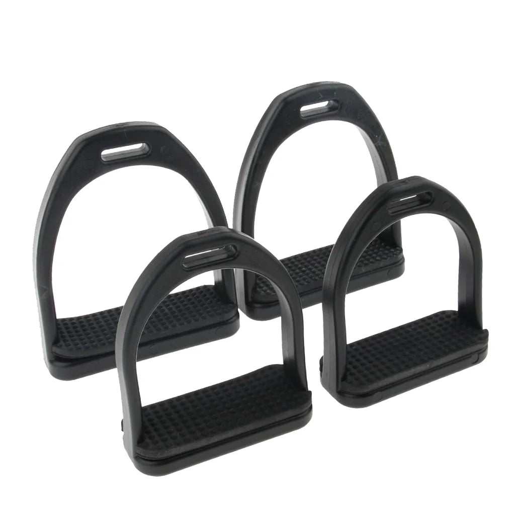 Horse English Stirrups Horse Riding Double Jointed Wide Track Stirrups