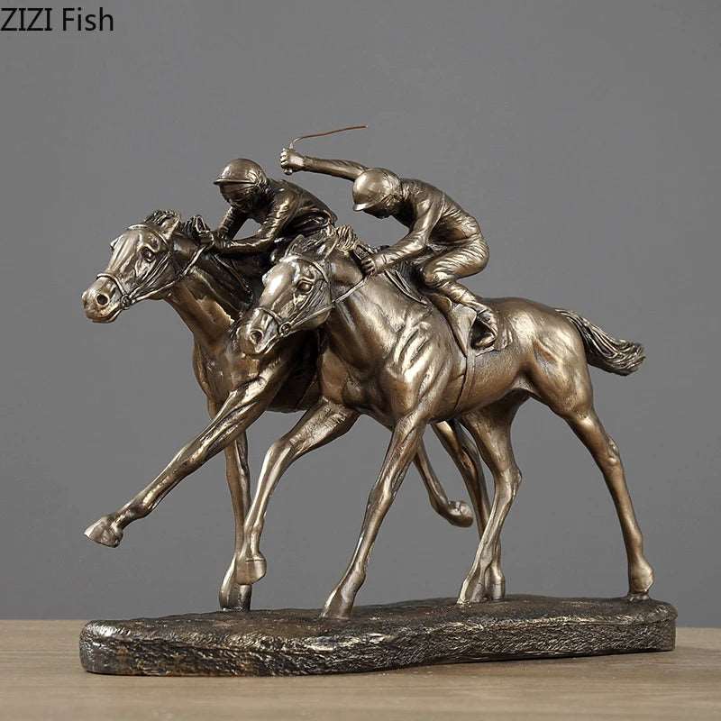 Equimap Metal Horse Figure Sculpture: Equestrian Home Decor - Equimap