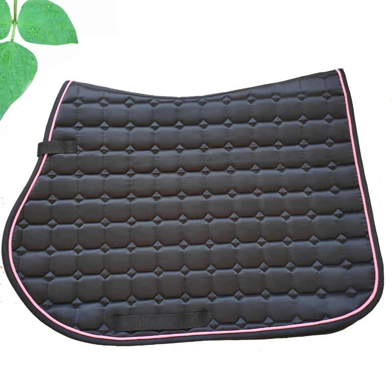 Saddle Pad Horse Sweat Pads Shockproof Antiskid Moisture Absorption Perspiration Horse Mat Equestrian Saddle Pad