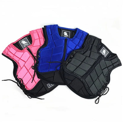 Equestrian Vest  For Adults Children Protective Horse Riding