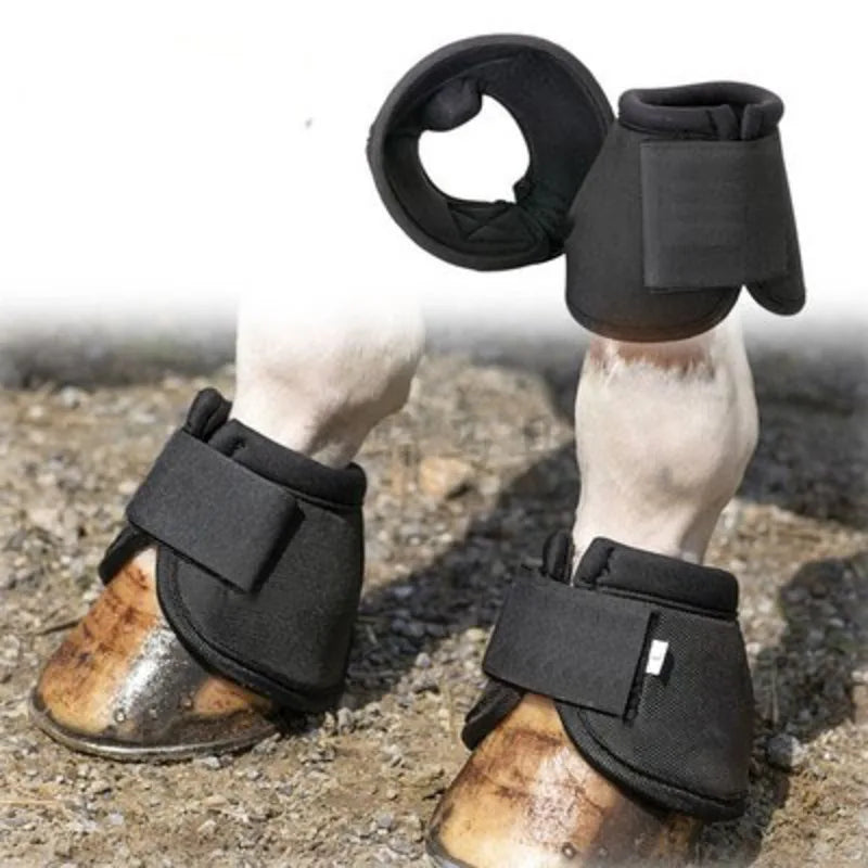 1 PAIR Horse Riding Equipments Horse Feet Guards Horse Boots Hoof Wrists Protector Horse Gear Supplies Durable Oxford Fabric