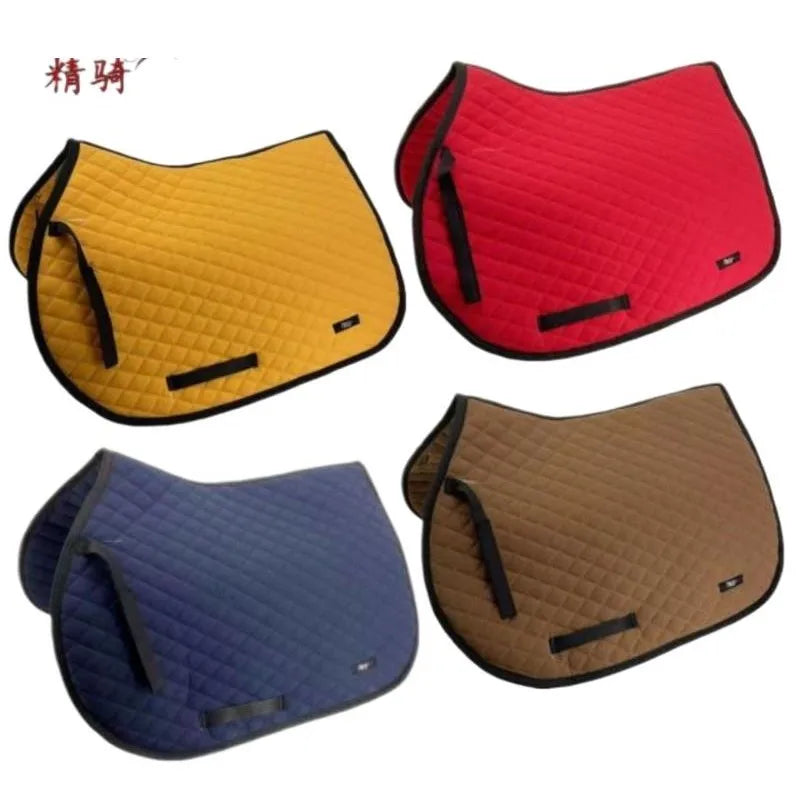 Equestrian Horse Riding Equipment Harness Comprehensive Cushion British Style Saddle Pad