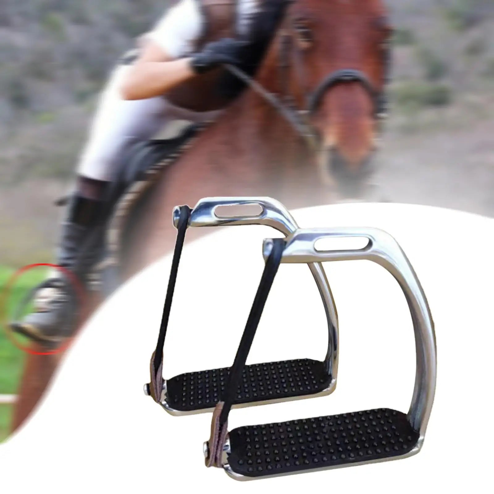 Horse Riding Stirrups Heavy Duty 2Pcs