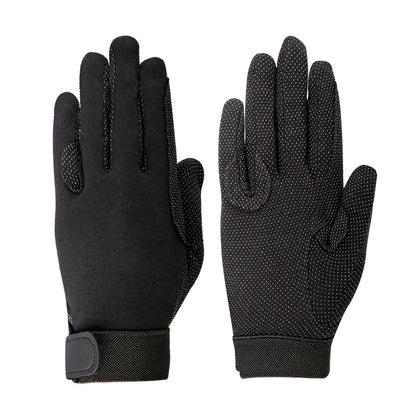 Cavassion anti-slip equestrian gloves