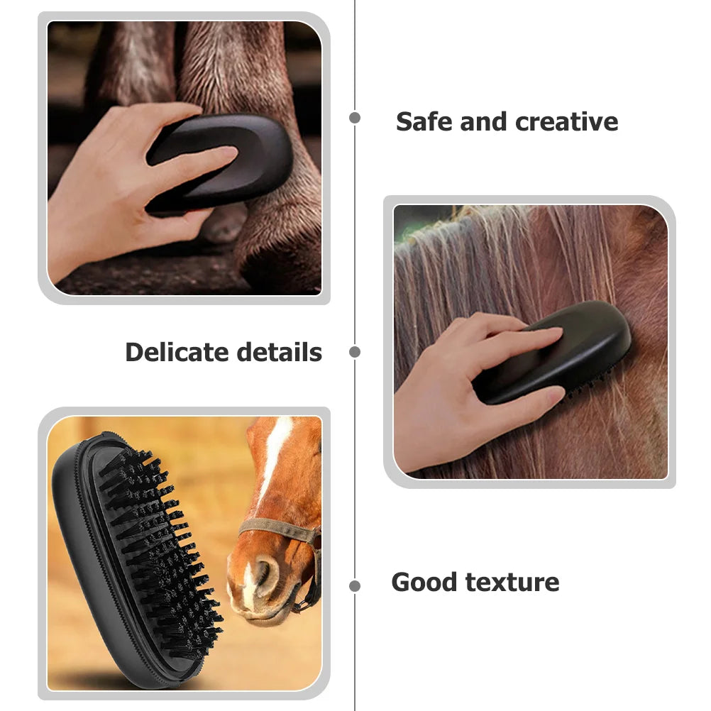 Massage Kits Equestrian Horse Brush Grooming Comb Multipurpose Multi-function Puppy