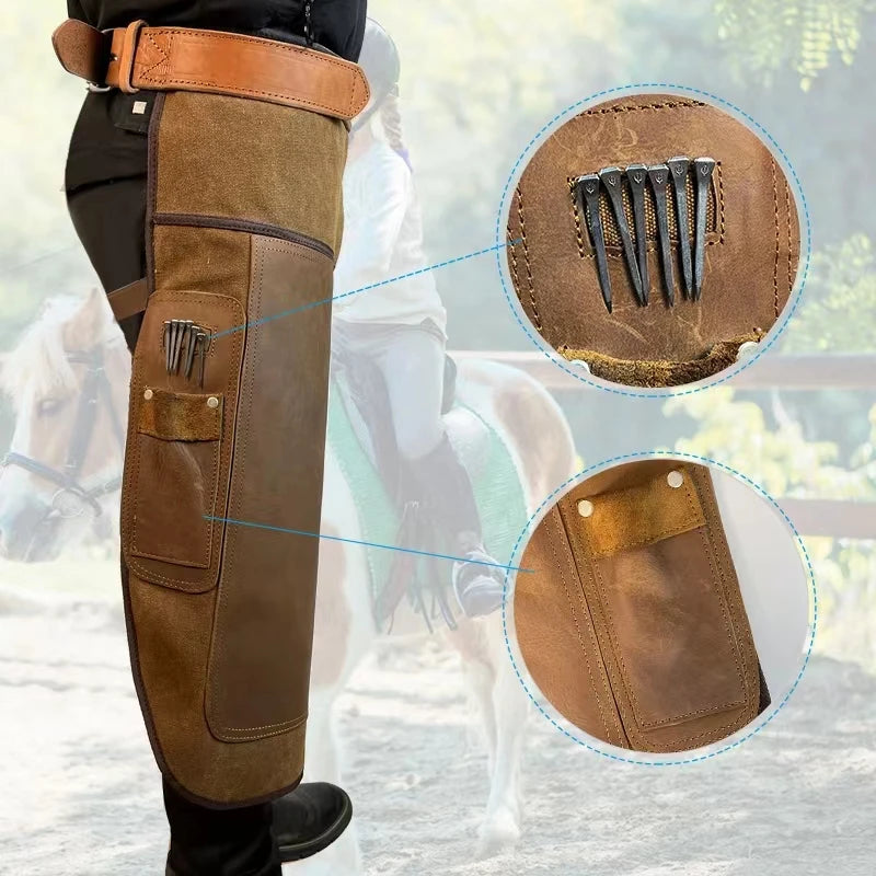 Da Cha Trouser Pocket Repair Hoof Nail Horse Paw Apron Pantry Supplies