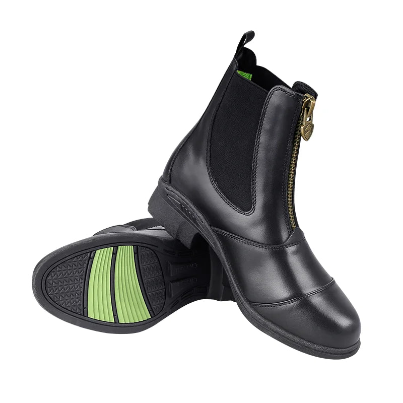 Cavassion High Quality Equestrain Riding Boots for Knight with front-rope and back-zipper Jodhpur