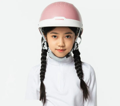 Equestrian Horse Riding Helmet Breathable Durable Safety Half Cover Horse Rider For Children