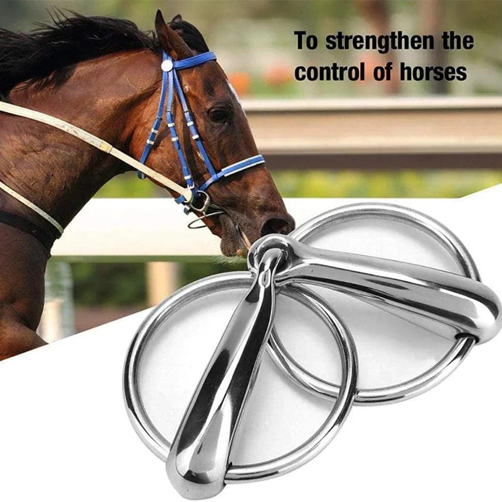 Equimap Horse Bits: Horse Training Whip with Non-Slip Handle One Ring - Equimap