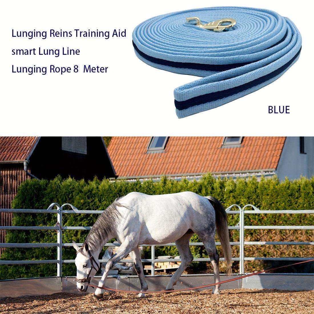 Equimap ProLead: 8m Multi-Color High-Quality Horse Training Rope - Equimap