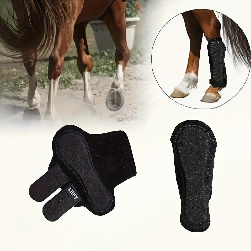 Equimap |1 Pair Support Wrap Equestrian Equipment, Anti-collision Horse Leg Guard