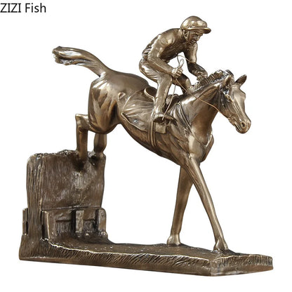 Equimap Metal Horse Figure Sculpture: Equestrian Home Decor - Equimap