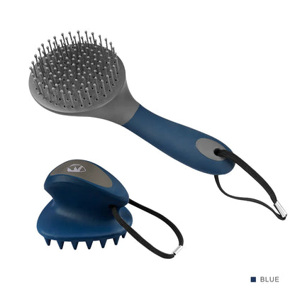 High-Quality Horse Grooming Brushes &amp; Hair Comb Kit - Equimap