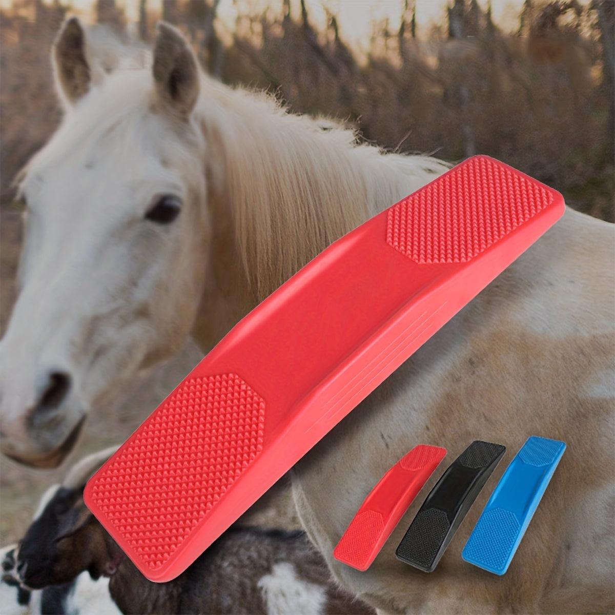 Equimap GroomPro: Multifunctional Horse Grooming Brush for Massage and Hair Care - Equimap